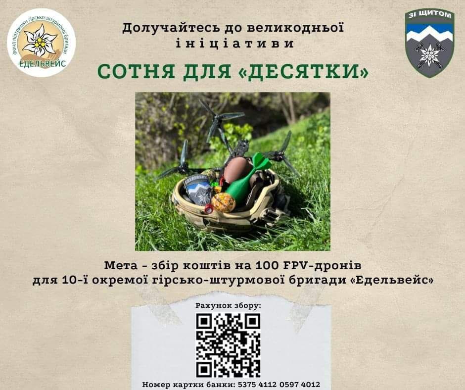 Просимо підтримати!