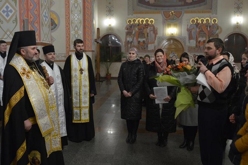 Єпарха Коломийського владику Василія (Івасюка) привітали з іменинами