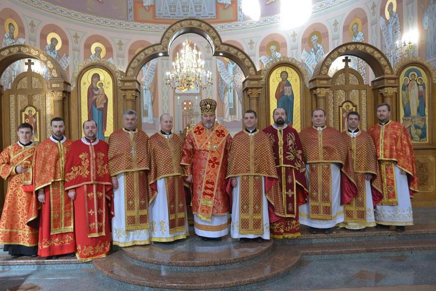 Владика Василій здійснив чин умивання ніг священикам єпархії