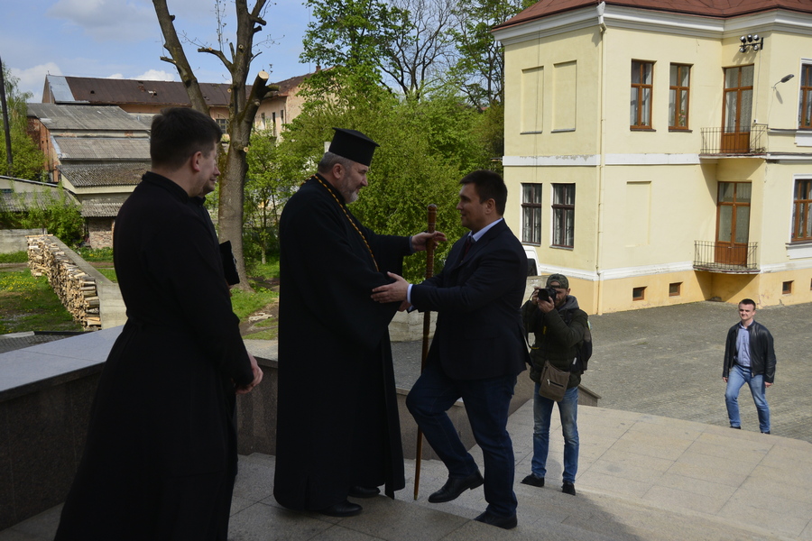 Міністр закордонних справ України відвідав Катедральний собор у Коломиї
