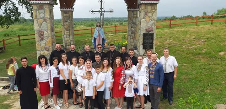 Святкування празника храму Пресвятої Трійці у селі Товмачик.