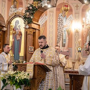 Свята Літургія у День Іменин владики Василія!