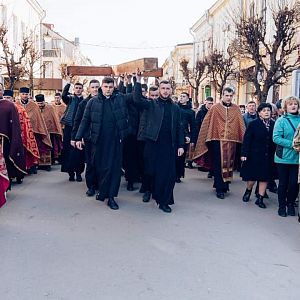 Хресна дорога по місту!