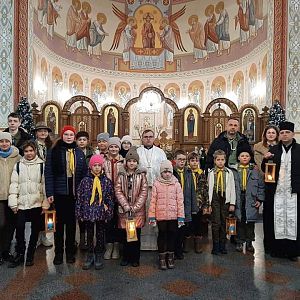 Вифлеємський вогонь! Гурт "ADORO"!