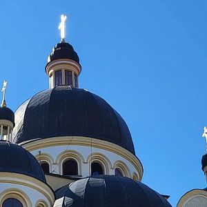 Заміна вікон у куполі собору!