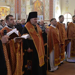 Виніс Плащаниці у головному храмі єпархії