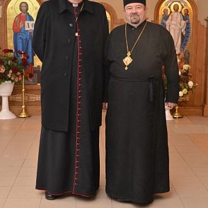 Собор відвідав новопризначений папський нунцій Архієпископ Томас Галліксон