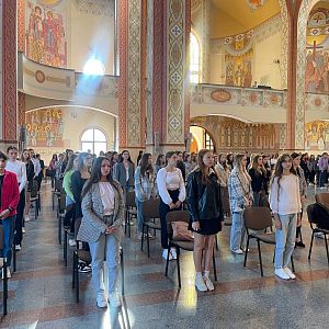 Свята Літургія студентів -педагогів!
