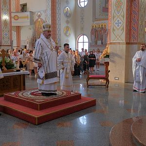 Святкування храмового празника у головному храму Коломийської єпархії