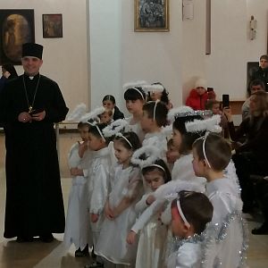 Святий Миколай завітав до дітей Катедрального собору
