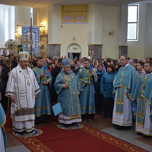 Подячна молитва у Зарваниці за перший 5-річний ювілей фестивалю духовної пісні