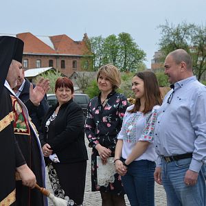 Владика Василій звершив богослужіння Великої Суботи та освятив паску