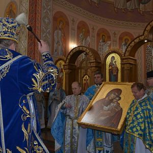 У Коломиї освятили ікону Пресвятої Богородиці “Це Мати Твоя”