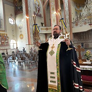 Вечірня напередодні Зіслання Святого Духа!