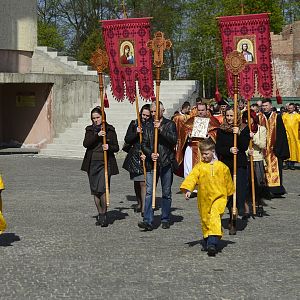 Виніс Плащаниці у головному храмі єпархії