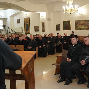Лекція для священників "Місія епохи потрясінь!"