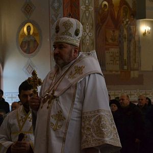 Митрополит Володимир привітав владику Василія з іменинами