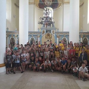 Поїздка християнського табору "Веселі канікули з Богом" до Крилоса