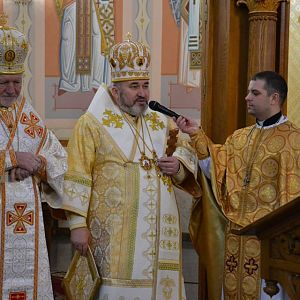 Подячна Літургія з нагоди 60-річчя владики Василія Івасюка