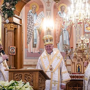 Свята Літургія у День Іменин владики Василія!