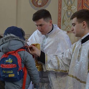 У Неділю Всепрощення кир Василій (Івасюк) очолив Літургію в Катедральному соборі м.Коломия