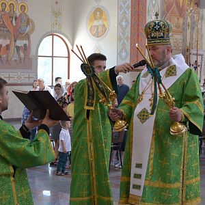 “Святий Дух – це світло, яке допомагає знайти правду житті”, – владика Василь (Івасюк) в свято П’ятидесятниці
