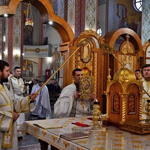 Подячна Літургія у свято Василія Великого