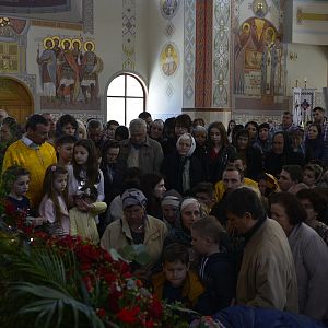 Виніс Плащаниці у головному храмі єпархії