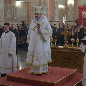 Архиєрейське богослужіння на Вербну Неділю