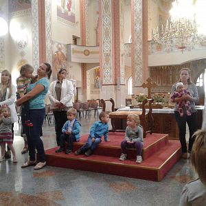 Благословення на початок навчального року в захоронці блаженної Тарсикії