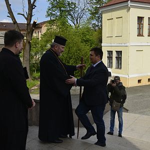 Міністр закордонних справ України відвідав Катедральний собор у Коломиї