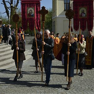 Виніс Плащаниці у головному храмі єпархії