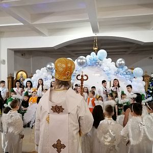 Святий Миколай завітав до дітей Катедрального собору