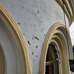 Заміна вікон у куполі собору!