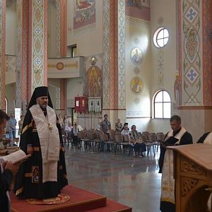 Велика Вечірня з Литією з нагоди п`ятої річниці освячення Собору