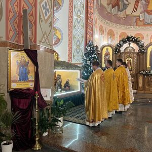 Чування біля ясел!