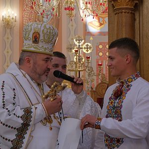 Святкування храмового празника у головному храму Коломийської єпархії