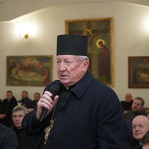 Лекція для священників "Місія епохи потрясінь!"