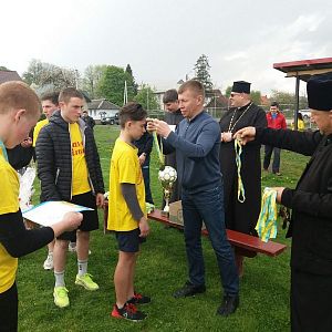 Християнський турнір з футболу провели у Печеніжині