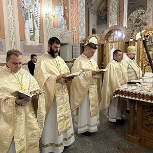 Подячна Літургія за прожитий рік!