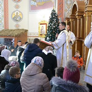 Митрополит Володимир привітав владику Василія з іменинами