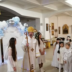 Святий Миколай завітав до дітей Катедрального собору