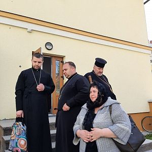 Владика Василій освятив Паски для потребуючих