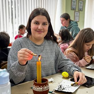 Майстер-клас із писанкарства!