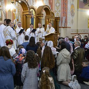 Великоднє богослужіння у Катедральному соборі м.Коломиї 