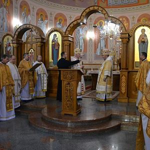 Подячна Літургія з нагоди 60-річчя владики Василія Івасюка