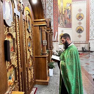 Вечірня напередодні Зіслання Святого Духа!