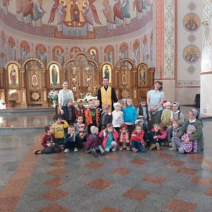 Екскурсія дітей із дитячого садочка "Світлиця"