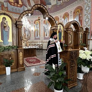 Вечірня напередодні Зіслання Святого Духа!