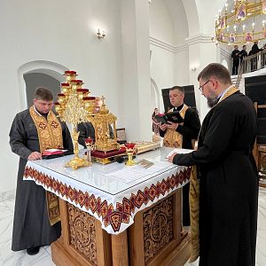 Велика Вечірня в церкві св. Пантелеймона!